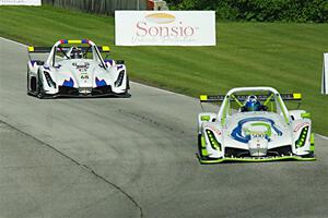 Indy Al Miller's Radical SR10 and Steve Jenks' Radical SR10