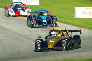 Nate Smith's Radical SR3 RS 1500, Gustavo Rafols' Radical SR3 RSX 1500 and Palmer Miller's Radical SR3 XX 1500