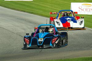 Gustavo Rafols' Radical SR3 RSX 1500 and Palmer Miller's Radical SR3 XX 1500