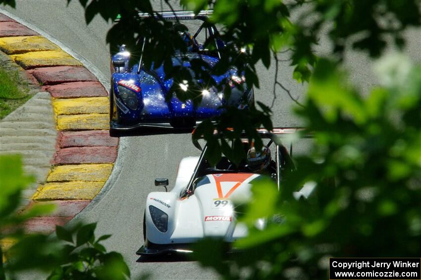 Kent Myers' Radical SR3 XX 1500 and Mike D'Ambrose's Radical SR3 RSX 1340
