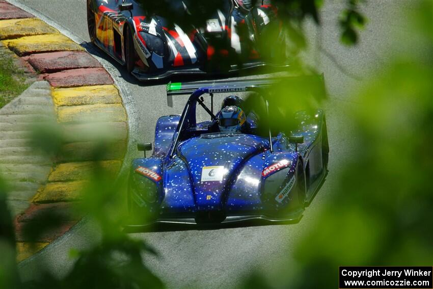 Mike D'Ambrose's Radical SR3 RSX 1340 and Tom Palladino's Radical SR3 XX 1500