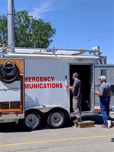 Emergency Communications before the start of the event.