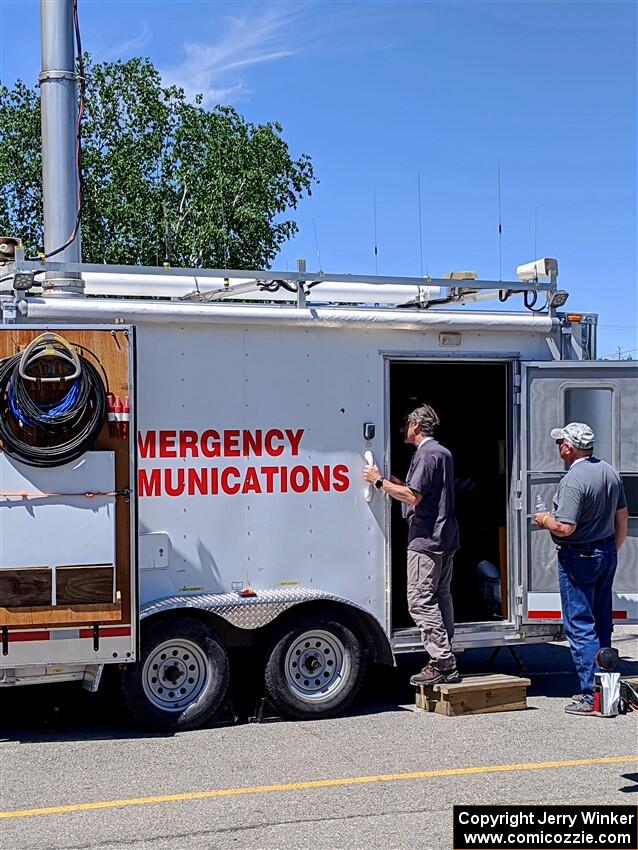 Emergency Communications before the start of the event.