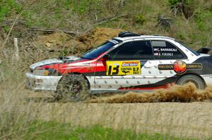 Chris Barribeau / Alex Ferencz Subaru Impreza RS on SS1, J5 North.