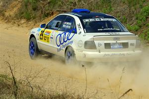 Tim Michel / Michelle Michel Audi A4 Quattro on SS1, J5 North.