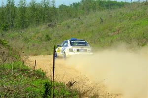 Tim Michel / Michelle Michel Audi A4 Quattro on SS1, J5 North.