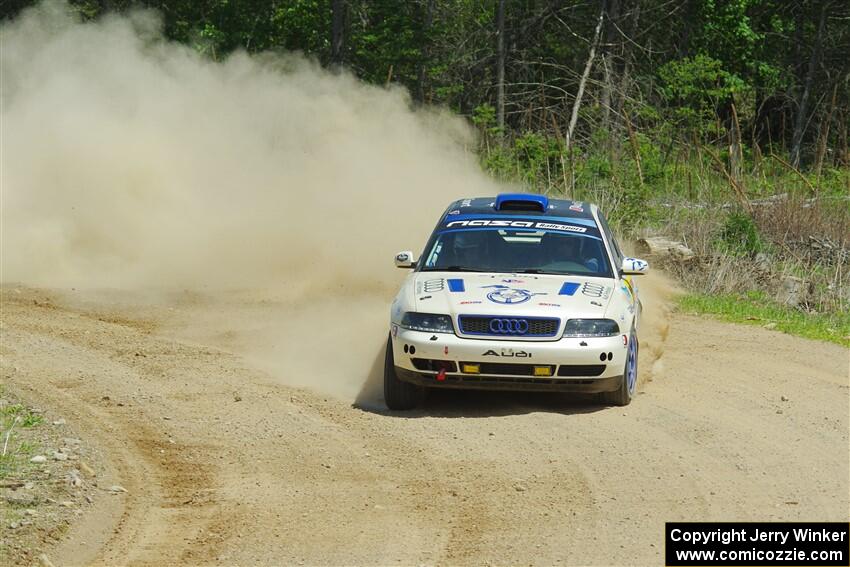 Tim Michel / Michelle Michel Audi A4 Quattro on SS1, J5 North.