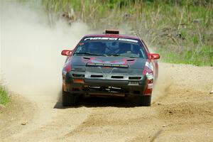 Al Dantes, Jr. / Keegan Helwig Mazda RX-7 LS on SS1, J5 North.