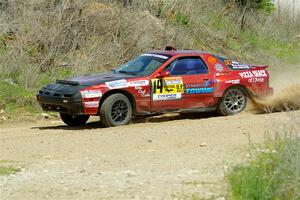 Al Dantes, Jr. / Keegan Helwig Mazda RX-7 LS on SS1, J5 North.