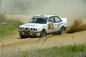 Adam VanDamme / Andrew Herron BMW 325i on SS1, J5 North.