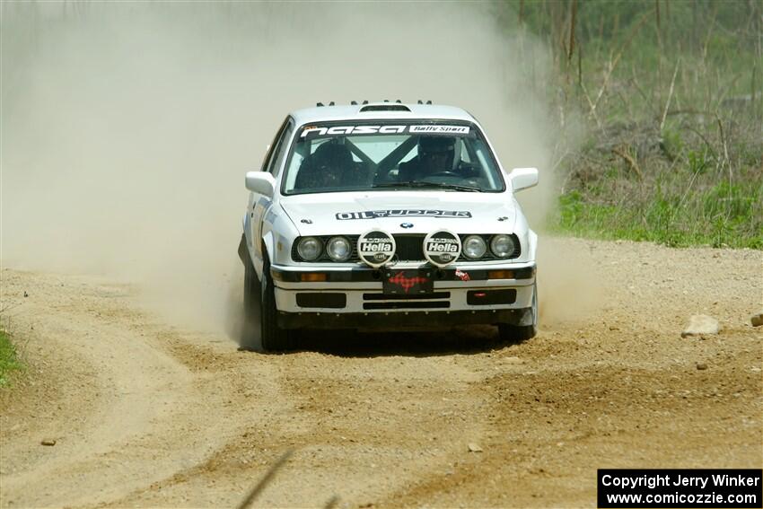 Adam VanDamme / Andrew Herron BMW 325i on SS1, J5 North.