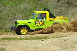 Mike Purzycki / Matt Wernette Jeep Scrambler on SS1, J5 North.