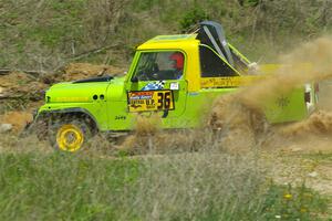 Mike Purzycki / Matt Wernette Jeep Scrambler on SS1, J5 North.