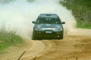 Nick Lyle / Kevin Dobrowolski Honda Civic Si on SS1, J5 North.