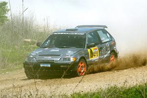 Nick Lyle / Kevin Dobrowolski Honda Civic Si on SS1, J5 North.