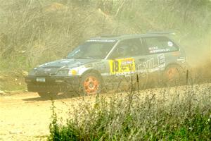 Nick Lyle / Kevin Dobrowolski Honda Civic Si on SS1, J5 North.