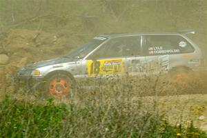 Nick Lyle / Kevin Dobrowolski Honda Civic Si on SS1, J5 North.