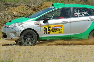 Eric Dieterich / Jake Wolfe Ford Fiesta on SS1, J5 North.