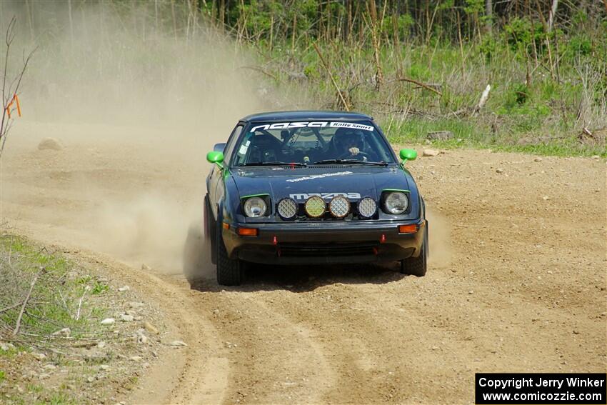 John Gusmano's Mazda RX-7 on SS1, J5 North.
