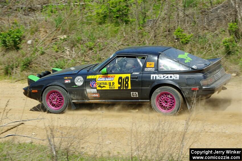John Gusmano's Mazda RX-7 on SS1, J5 North.