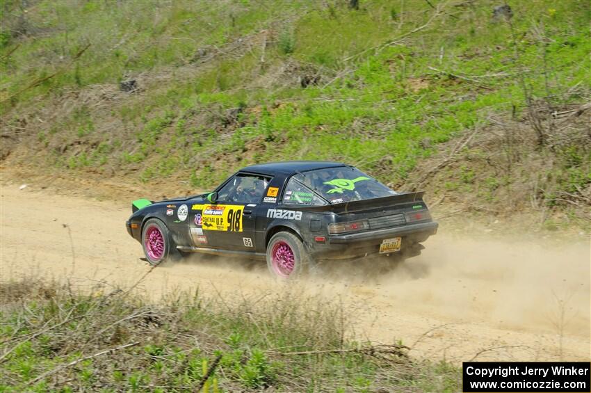 John Gusmano's Mazda RX-7 on SS1, J5 North.