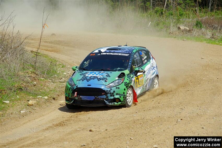 Josh Armantrout's Ford Fiesta on SS1, J5 North.