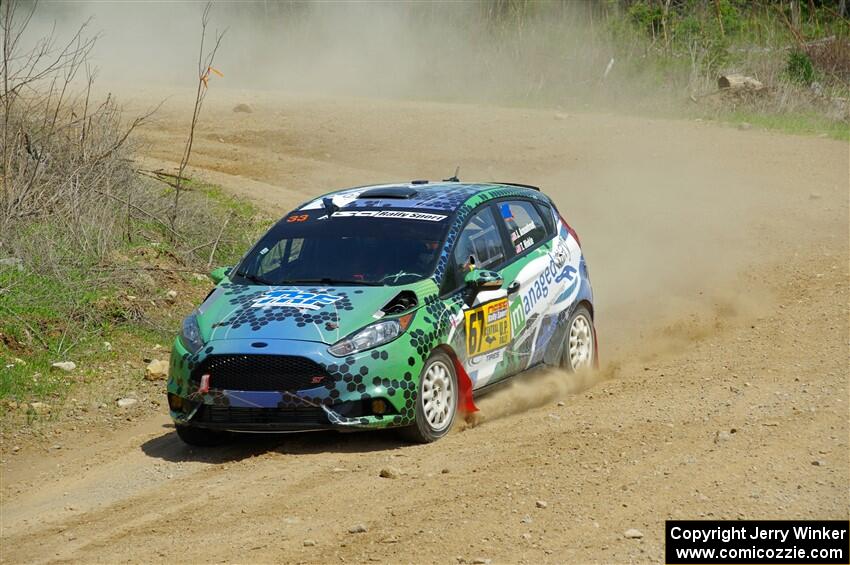 Josh Armantrout's Ford Fiesta on SS1, J5 North.