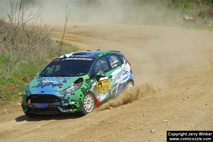 Josh Armantrout's Ford Fiesta on SS1, J5 North.