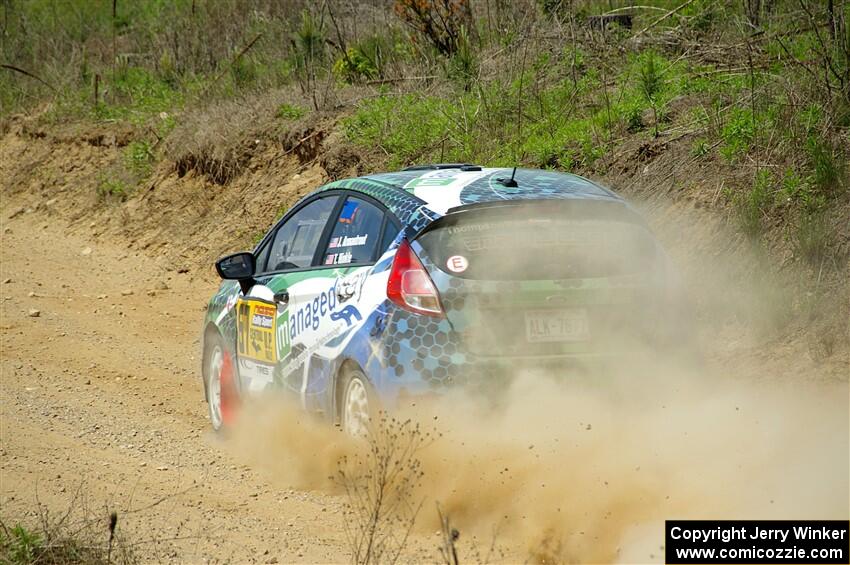 Josh Armantrout's Ford Fiesta on SS1, J5 North.