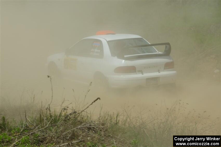 Richard Donovan / Greg Donovan Subaru Impreza on SS1, J5 North.