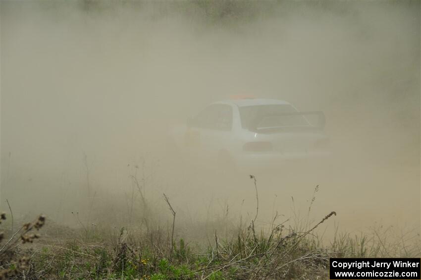 Richard Donovan / Greg Donovan Subaru Impreza on SS1, J5 North.