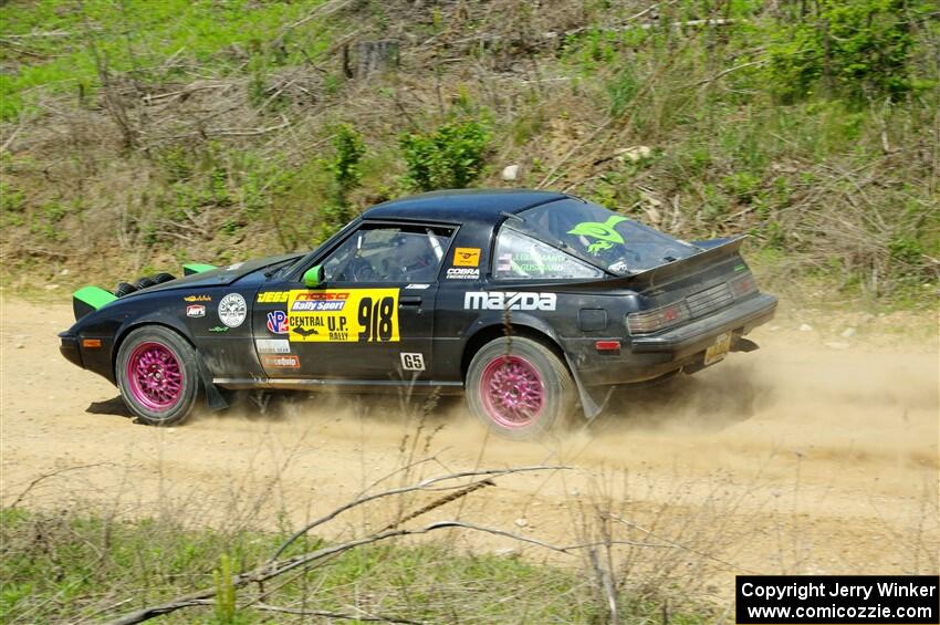 John Gusmano's Mazda RX-7 on SS1, J5 North.