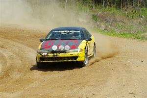 Zach Richard / Eli Goethel Mitsubishi Eclipse on SS1, J5 North.
