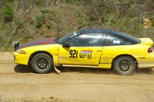 Zach Richard / Eli Goethel Mitsubishi Eclipse on SS1, J5 North.