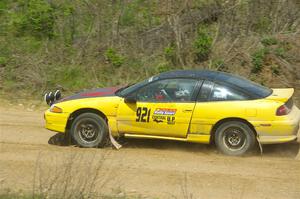 Zach Richard / Eli Goethel Mitsubishi Eclipse on SS1, J5 North.