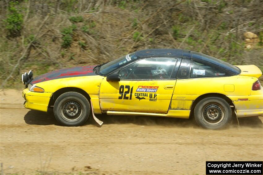 Zach Richard / Eli Goethel Mitsubishi Eclipse on SS1, J5 North.