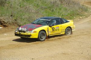 Zach Richard / Eli Goethel Mitsubishi Eclipse on SS1, J5 North.