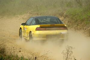 Zach Richard / Eli Goethel Mitsubishi Eclipse on SS1, J5 North.