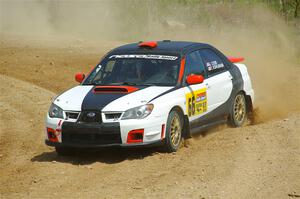 Jason Cook / Tim Kohlmann Subaru Impreza on SS1, J5 North.