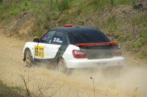 Jason Cook / Tim Kohlmann Subaru Impreza on SS1, J5 North.