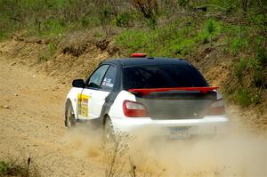 Jason Cook / Tim Kohlmann Subaru Impreza on SS1, J5 North.