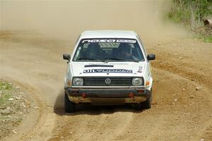 Heath Shively / Bryce Proseus VW Golf on SS1, J5 North.