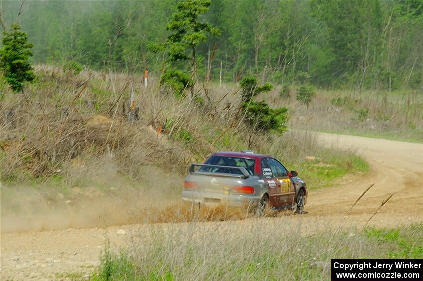 Arin DeMaster / Joe Terrien Subaru Impreza on SS4, J5 South.
