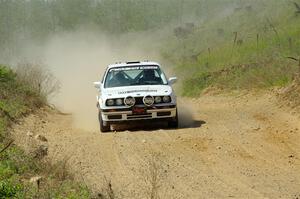 Adam VanDamme / Andrew Herron BMW 325i on SS4, J5 South.
