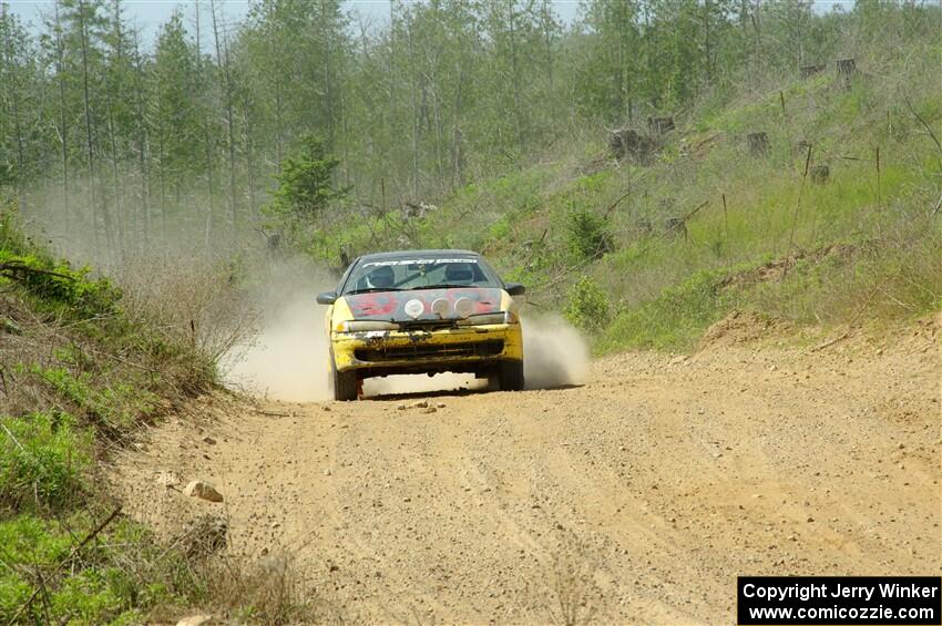 Zach Richard / Eli Goethel Mitsubishi Eclipse on SS4, J5 South.