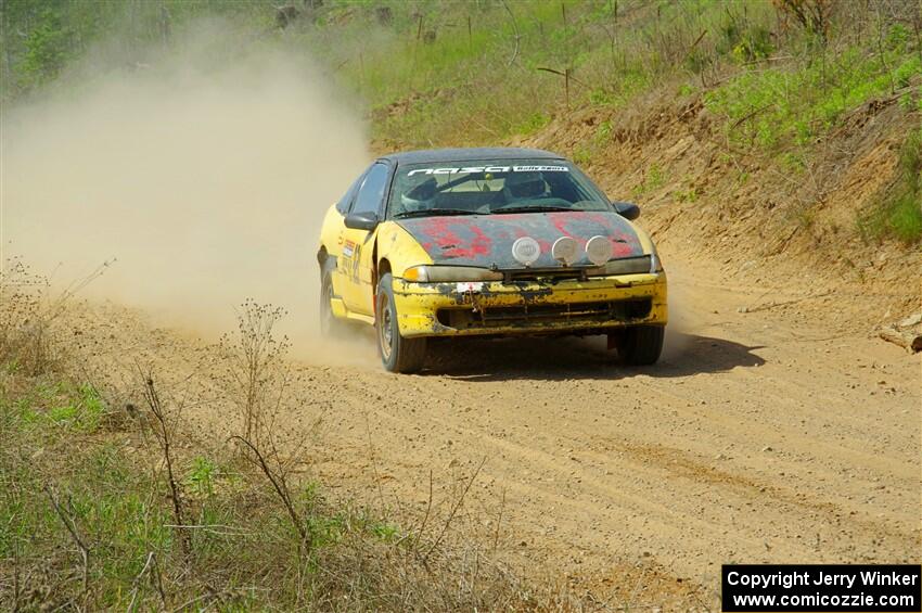 Zach Richard / Eli Goethel Mitsubishi Eclipse on SS4, J5 South.