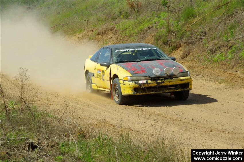 Zach Richard / Eli Goethel Mitsubishi Eclipse on SS4, J5 South.