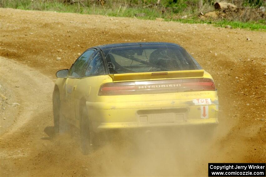 Zach Richard / Eli Goethel Mitsubishi Eclipse on SS4, J5 South.