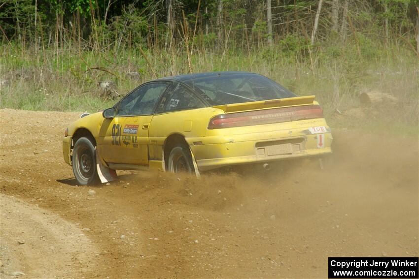 Zach Richard / Eli Goethel Mitsubishi Eclipse on SS4, J5 South.