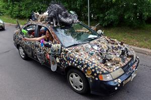 2015 Aquatennial ArtCar + ArtBike Parade around Lake Harriet (Minneapolis, MN) 7/25/15